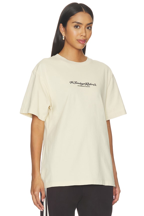 view 2 of 4 CAMISETA THE EASY RIDER in White Cap & Off White