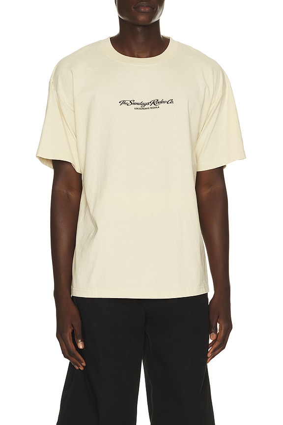 view 2 of 4 T-SHIRT THE EASY RIDER in White Cap & Off White