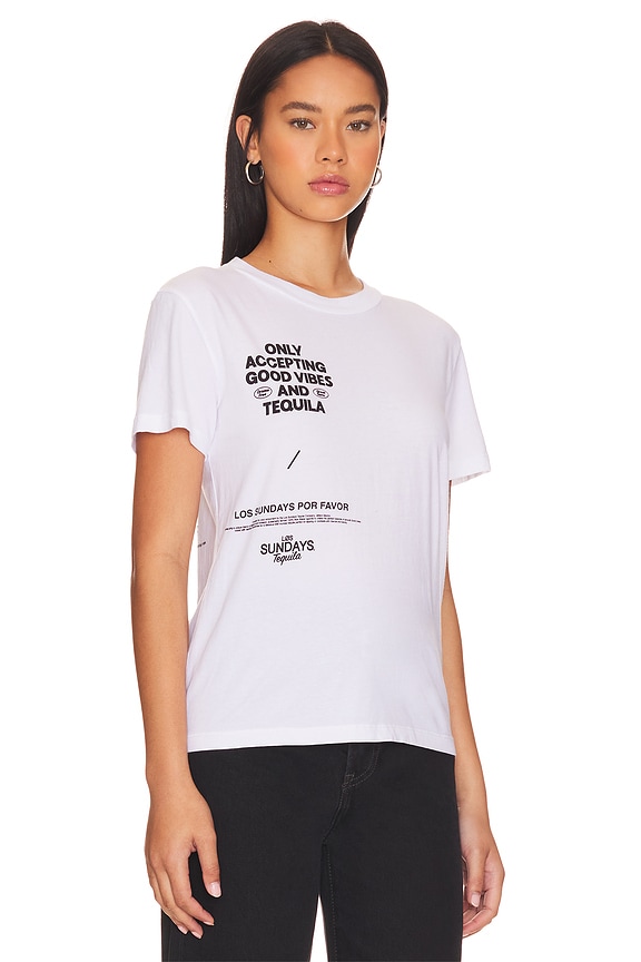 view 2 of 4 The Drama Free Tee in White