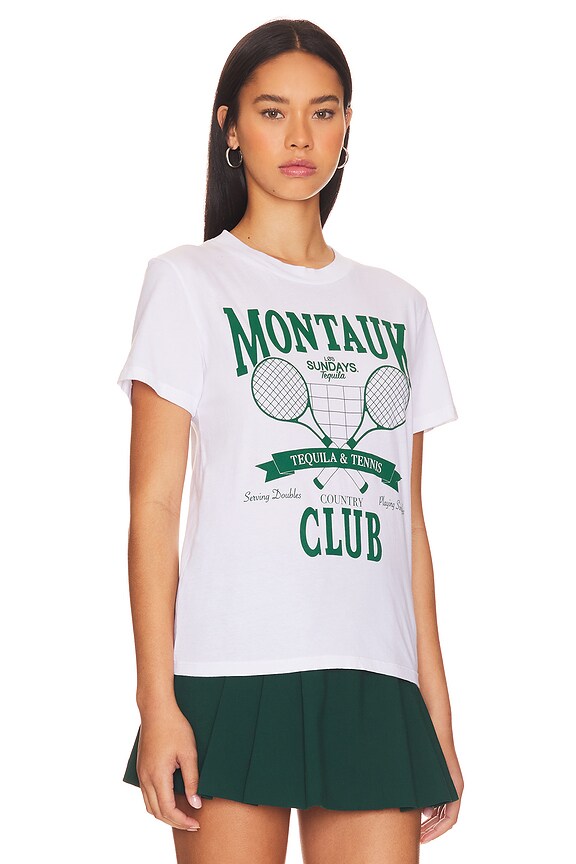 view 2 of 4 The Montauk Tee in White
