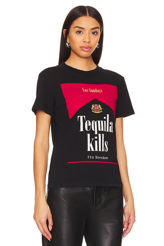 view 2 of 4 CAMISETA in Black & Red