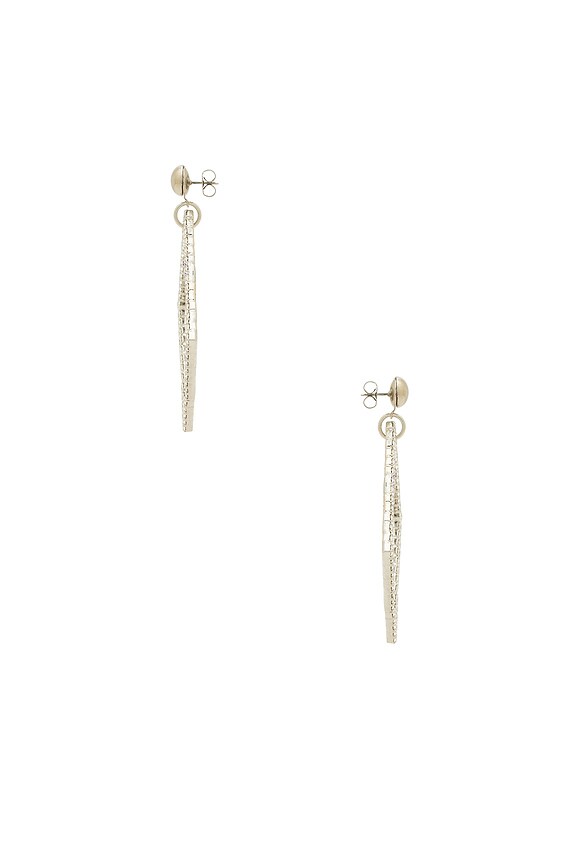 view 2 of 2 Rhombus Earring in Silver