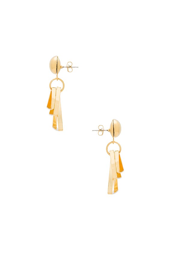 view 2 of 2 PENDIENTES in Gold