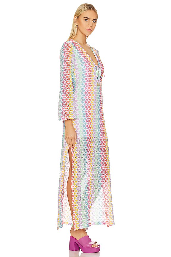 view 2 of 3 Luli Pop Maxi Caftan in Multicolor