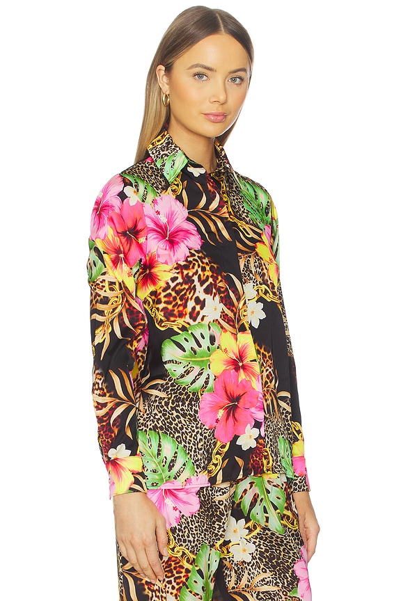 view 2 of 4 Blouse in Multi Black