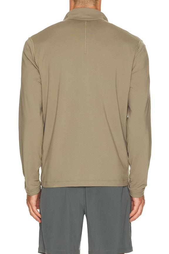 view 2 of 4 Soft Jersey Half Zip Sweater in Cypress Forest