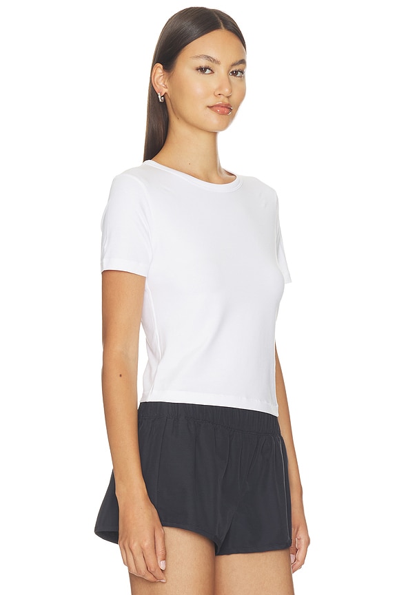 view 2 of 4 Little Jersey Tee in White