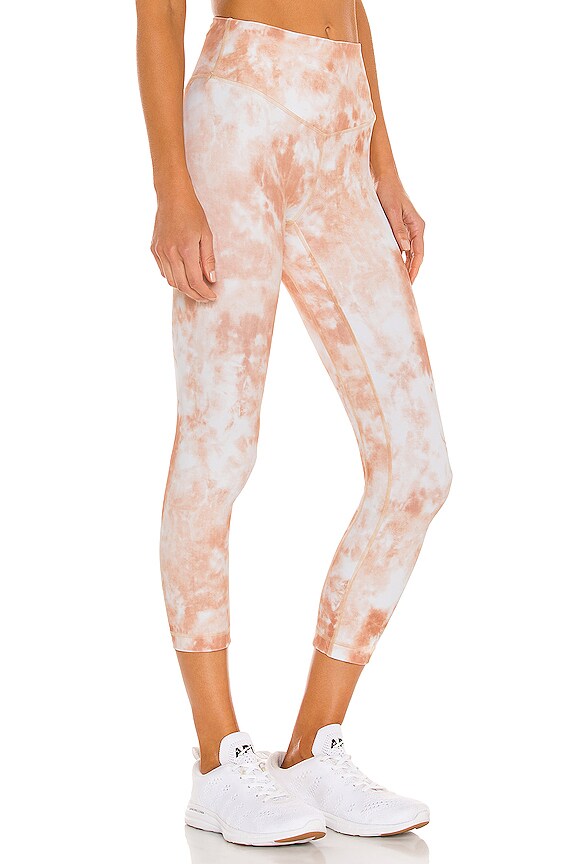 view 2 of 4 Solar Mist 3/4 Legging in Apricot
