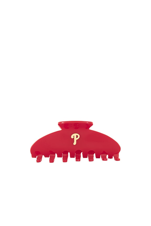 view 2 of 3 BARRETTE À CHEVEUX PHILLIES in Red
