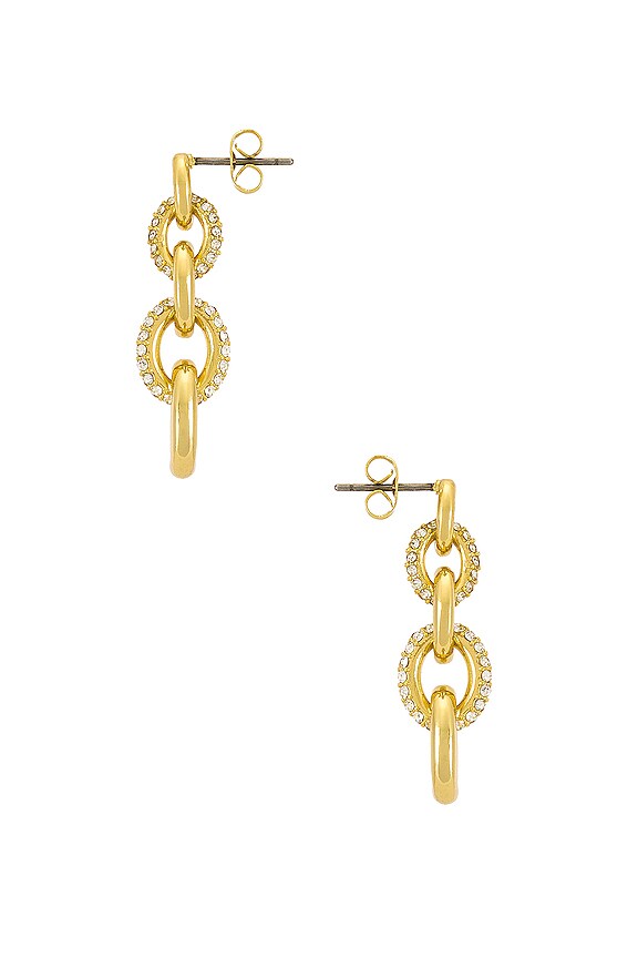 view 2 of 3 С ШИПАМИ LOOP in Gold