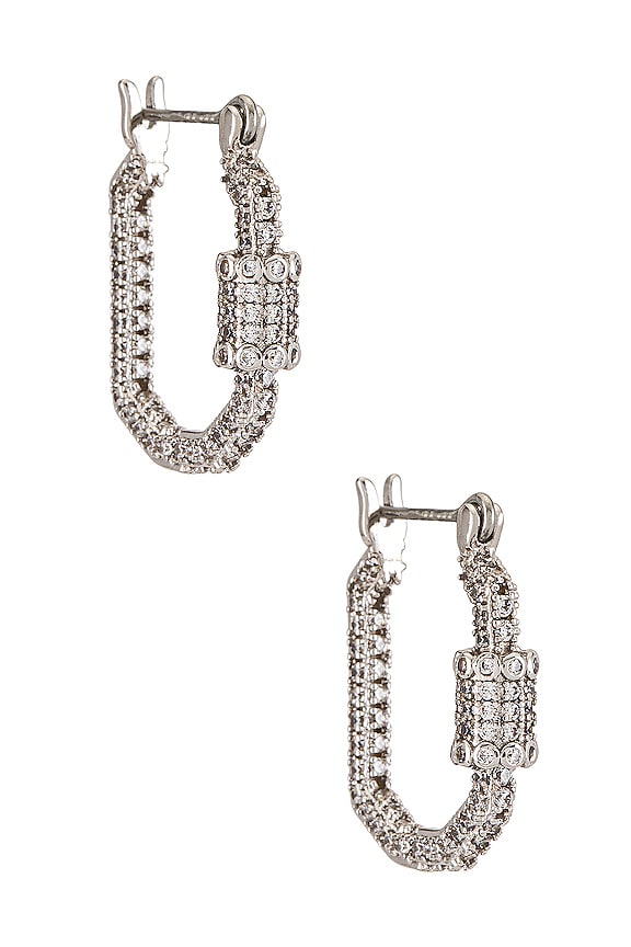 view 1 of 2 AROS CARABINER in Silver