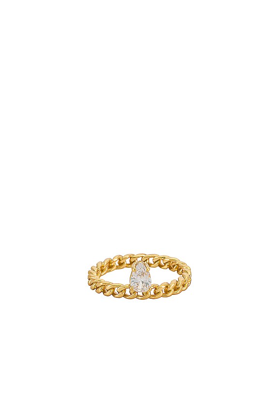 view 1 of 3 The Bianca Stone Ring in Gold