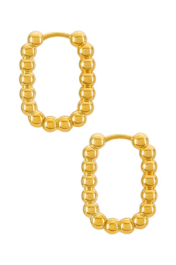 view 2 of 2 THE BEADED CHAIN 허기스 in Gold