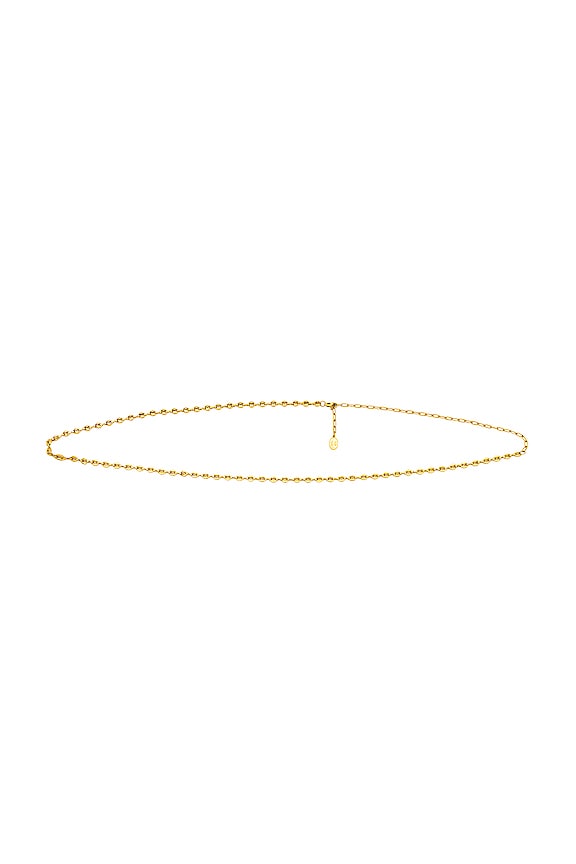 view 2 of 3 the Violante Belly Chain in Gold