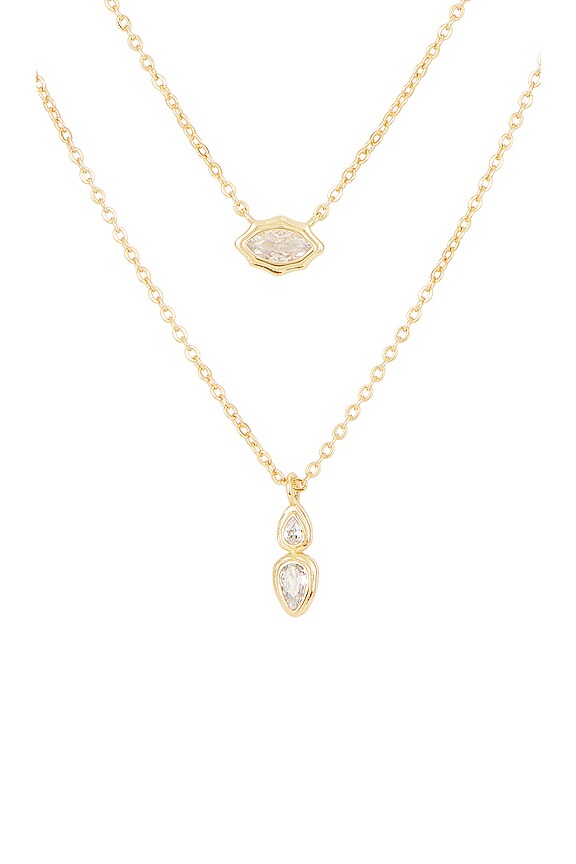 view 2 of 2 STELLAR 목걸이 세트 in Gold