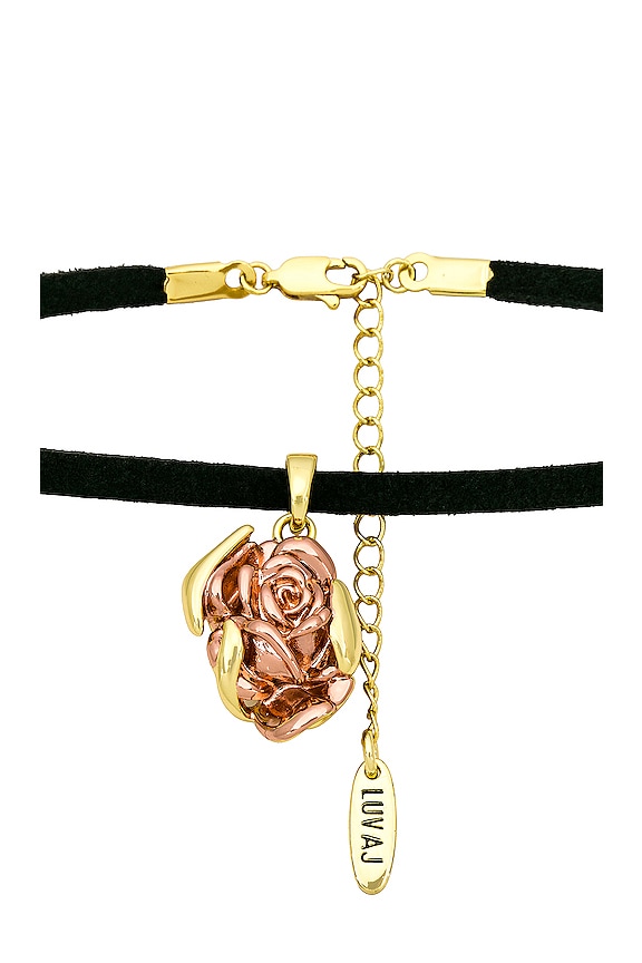 view 2 of 2 COLLAR COLGANTE THE ROSA in Gold