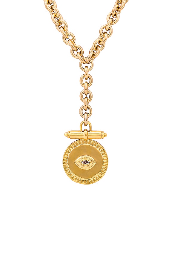 view 2 of 2 X Sivan Ayla Copacabana Pendant Necklace in Gold