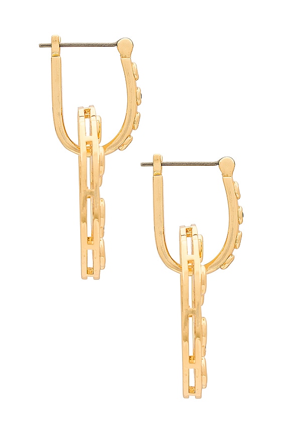 view 2 of 3 СЕРЬГИ THE ROYALE in Gold