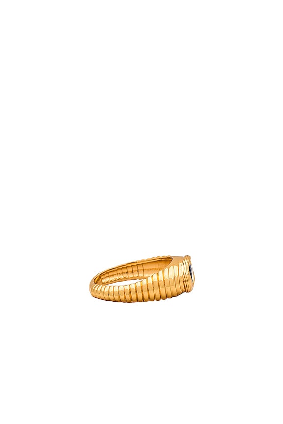 view 2 of 3 THE ROYALE 시그넷 링 in Gold