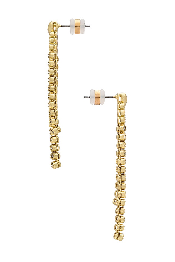 view 2 of 2 THE MOLTEN HEART 캐스케이딩 스터드 in Gold