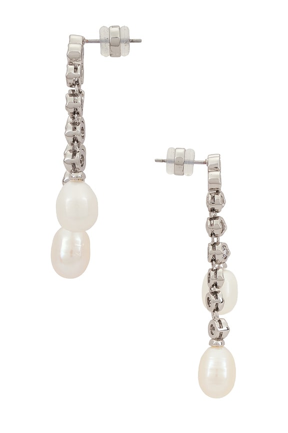 view 2 of 2 パヴェパールUスタッズ in Silver