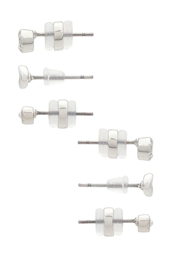 view 2 of 2 НАБОР ШПИЛЕК ECLECTIC in Silver