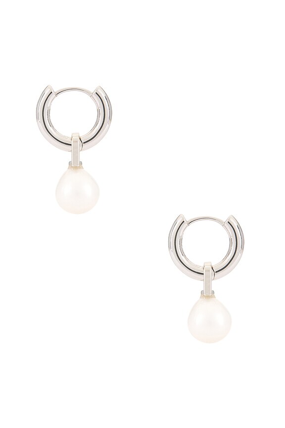 view 2 of 3 BOUCLES D'OREILLES AMALFI in Silver