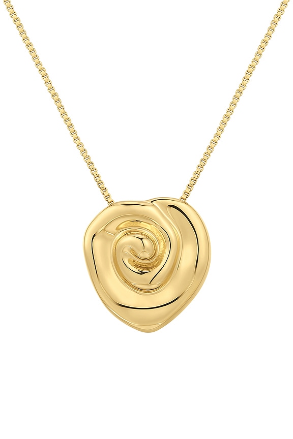 view 2 of 2 Coquille Pendant Necklace in Gold