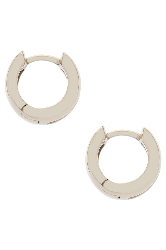 view 2 of 4 BOUCLES D'OREILLES THE PAVE STRIPE MONACO in Silver