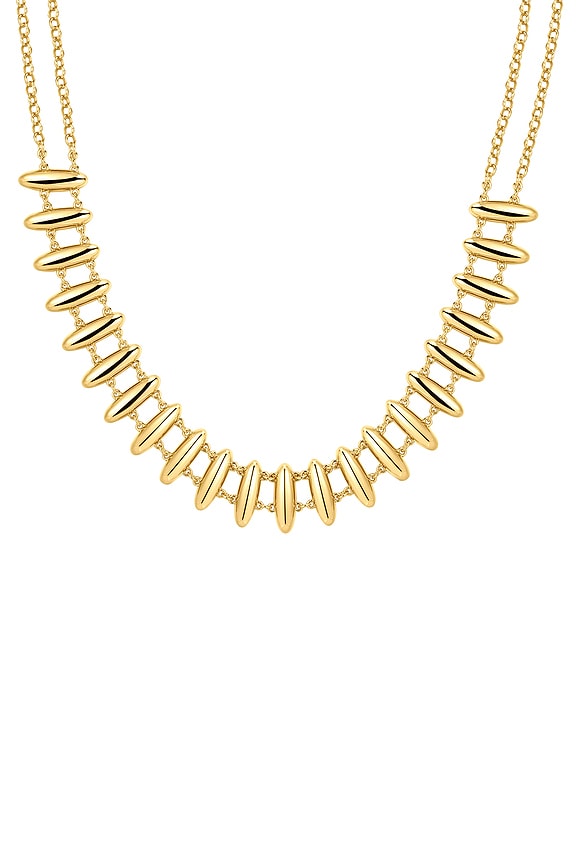 view 2 of 2 COLLAR MILAN BEAD in Gold