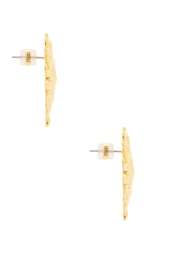 view 2 of 6 CLOUS D'OREILLES IBIZA in Gold