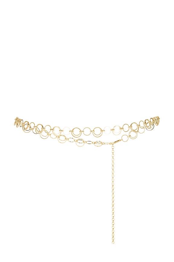 view 1 of 5 The Toledo Belly Chain in Gold
