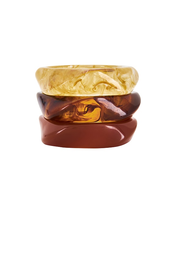 view 2 of 6 BRAZALETE FORMENTERA in Tortoise