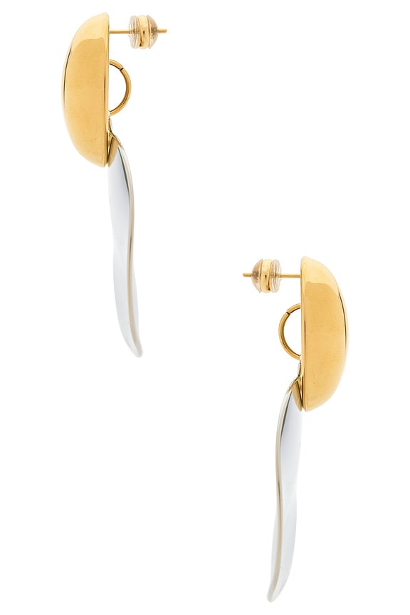 view 2 of 2 The Menorca Earrings in Two-tone