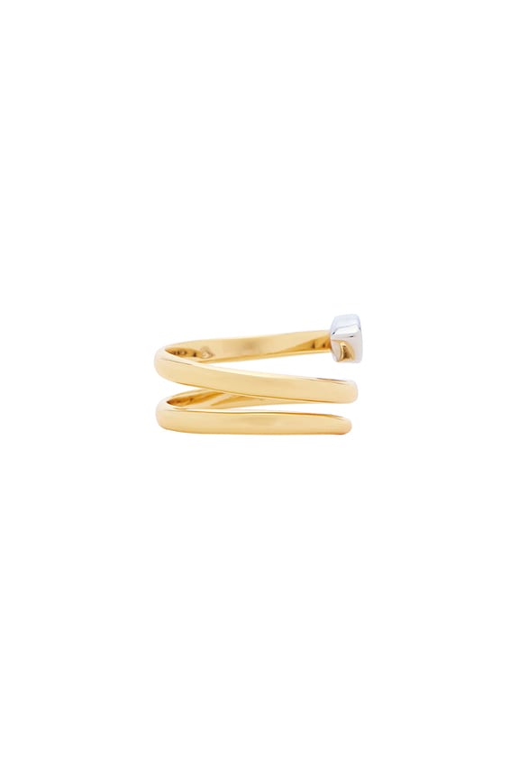 view 2 of 3 The Marias Coil Ring in Gold