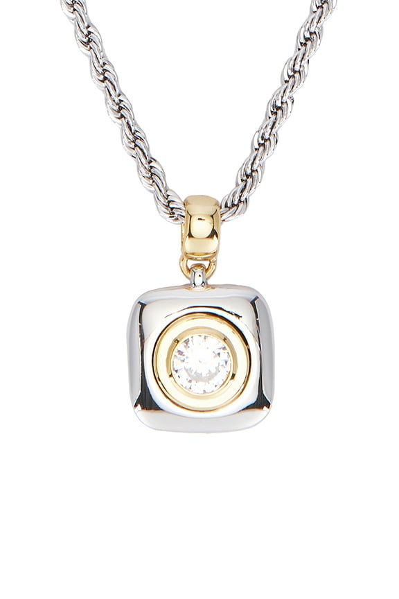 view 2 of 2 COLLIER LUNA in Silver