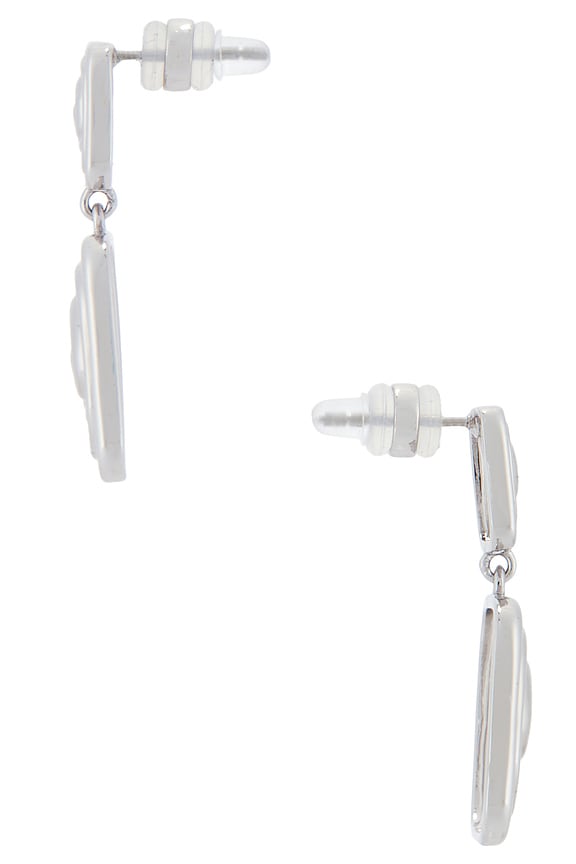 view 2 of 2 The Seychelles Statement Earrings in Silver