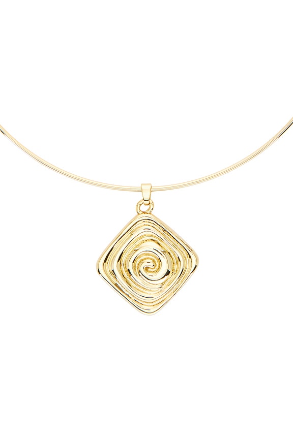 view 2 of 2 The Seychelles Choker in Gold