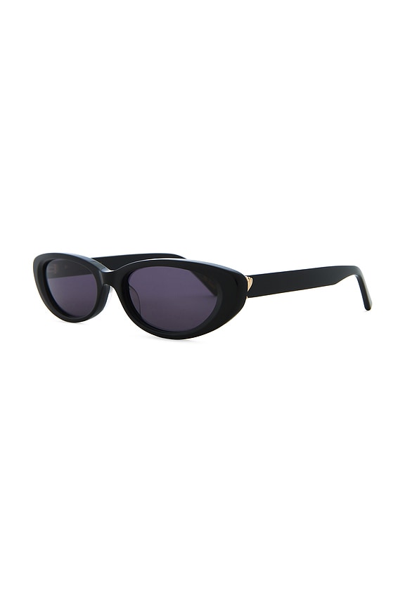 view 2 of 3 x Whitney Port The Sonny Sunglasses in Black & Smoke Mono