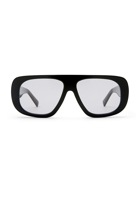 view 1 of 3 The Dionne Sunglasses in Black & Smoke Tint