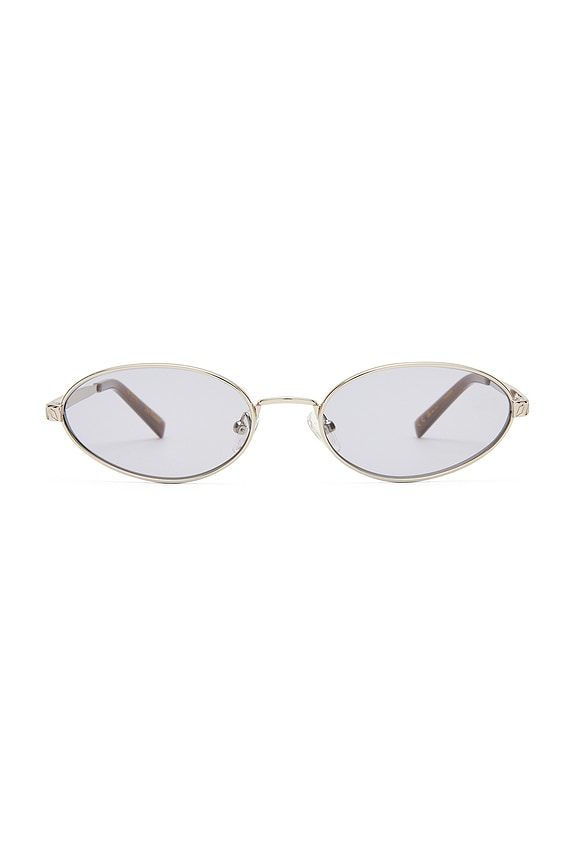 view 1 of 2 LUNETTES DE SOLEIL KENDALL in Silver & Smoke Tint
