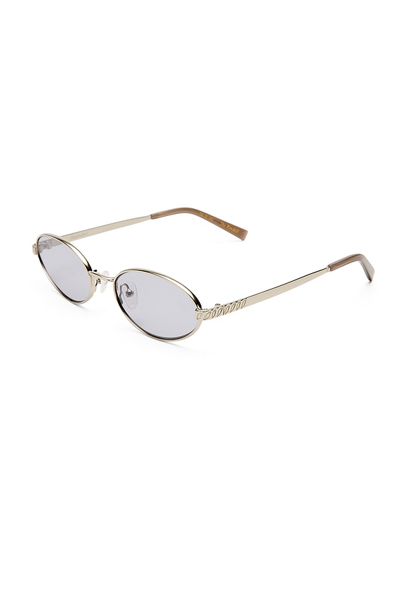 view 2 of 2 LUNETTES DE SOLEIL KENDALL in Silver & Smoke Tint