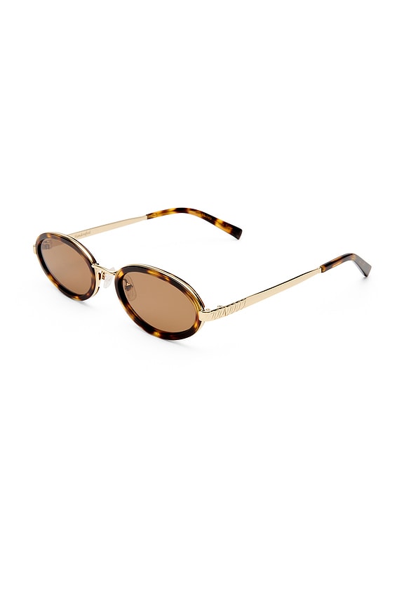 view 2 of 2 LUNETTES DE SOLEIL SAGE in Crystal Tort & Chocolate Mono