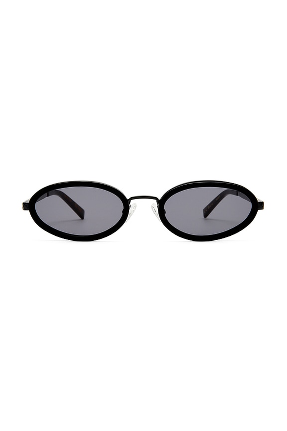 view 1 of 2 The Sage Sunglasses in Black & Smoke Mono