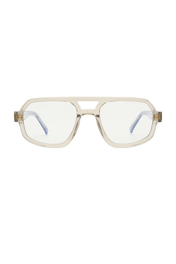 view 1 of 3 The Banks Blue Light Glasses in Eucalyptus