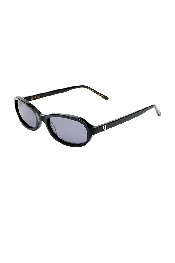 view 2 of 2 GAFAS DE SOL ELCIE in Black & Smoke Momono