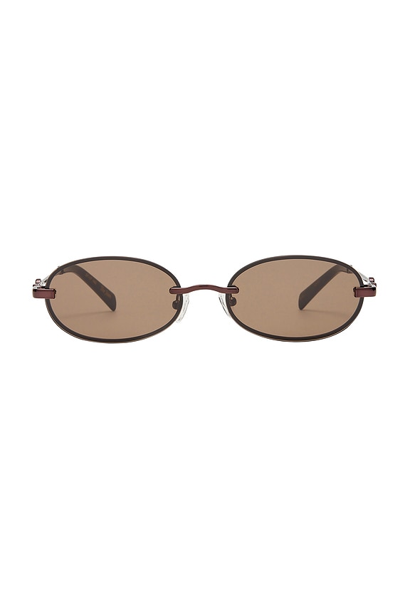 view 1 of 3 Jean Sunglasses in Bronze & Brown Mono