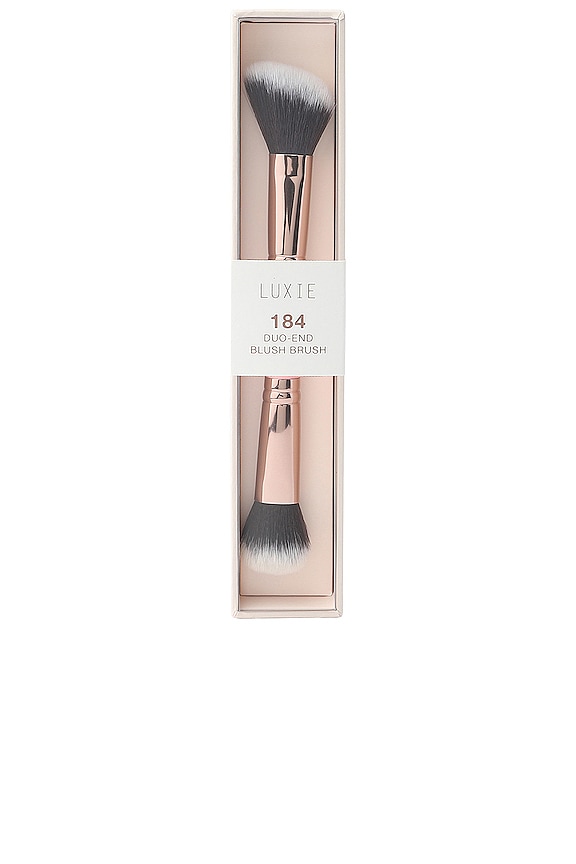 view 2 of 2 184 Duo-End Blush Brush in Rose Gold