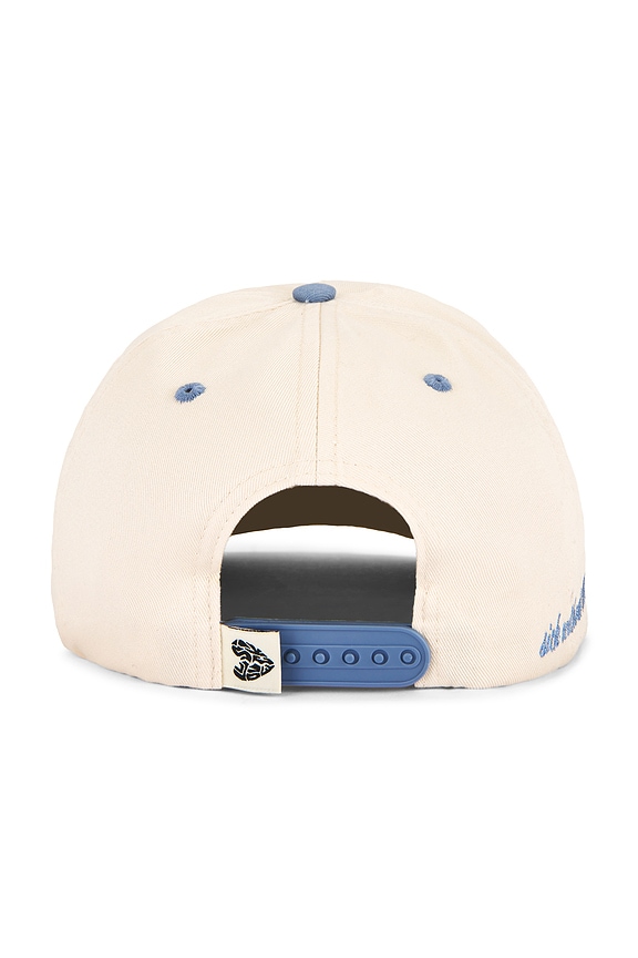 view 2 of 3 CASQUETTE STITCHED in Cream & Blue Steel