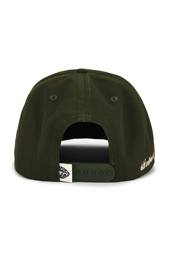 view 2 of 3 CASQUETTE EMBROIDERED in Hunter Green